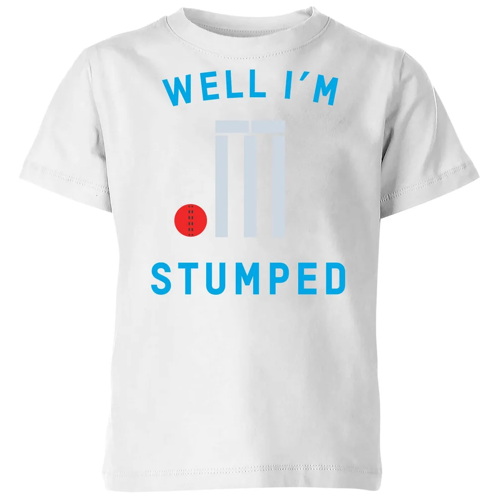 Well Im Stumped Kids' T-Shirt - White - 3-4 Years - White Image 1