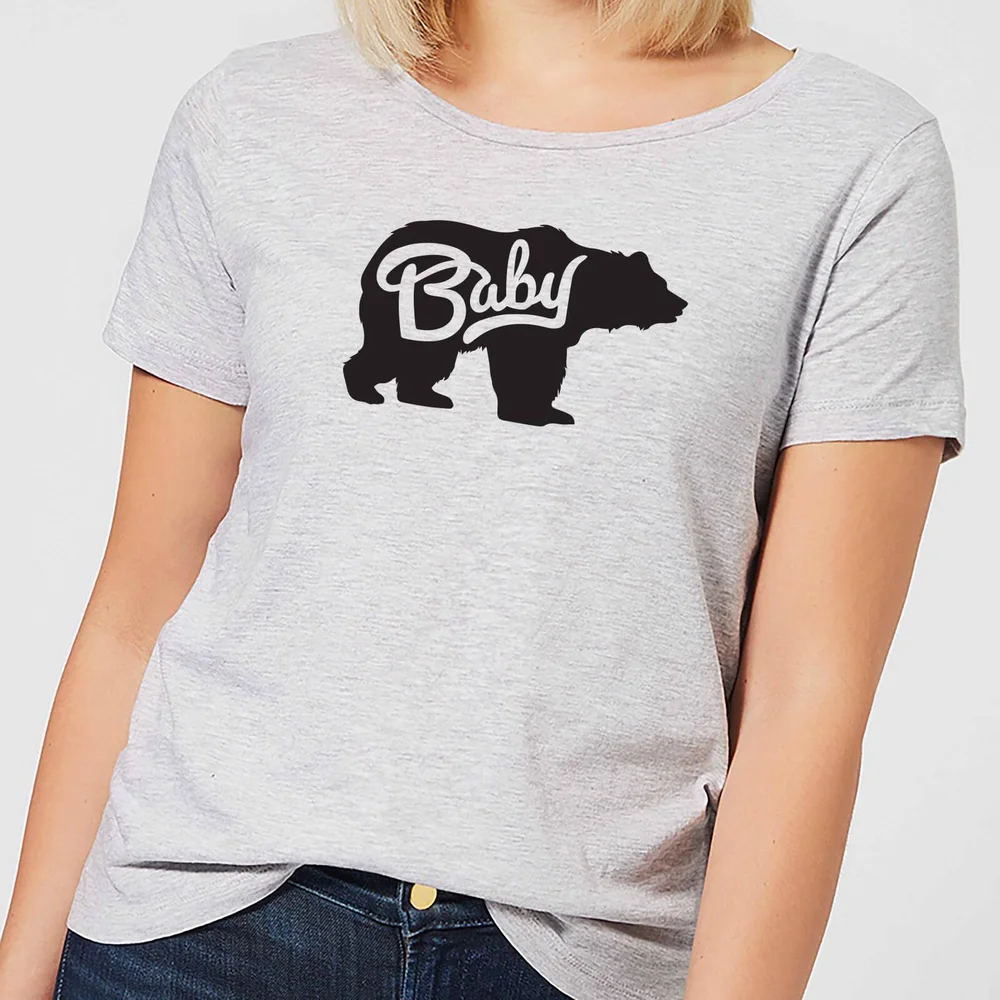 Baby Bear Women's T-Shirt - Grey - S - Grey Image 1