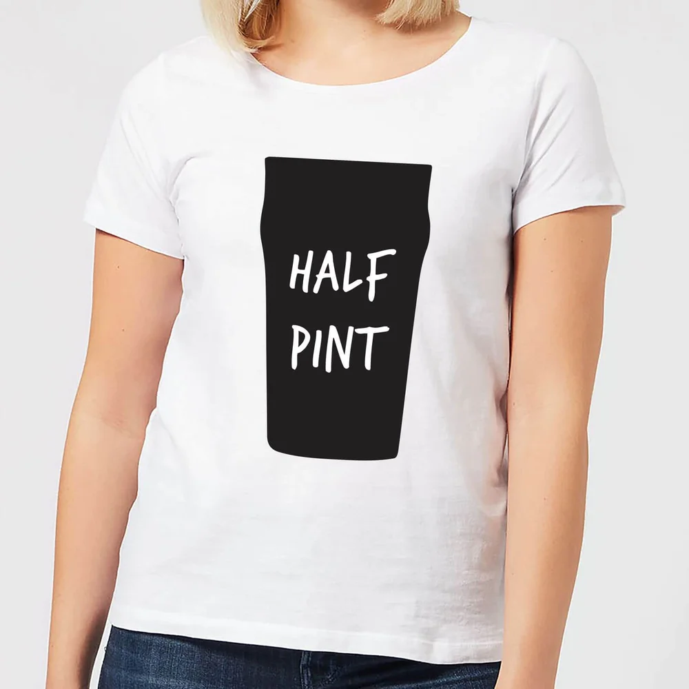 Half Pint Women's T-Shirt - White - S - White Image 1