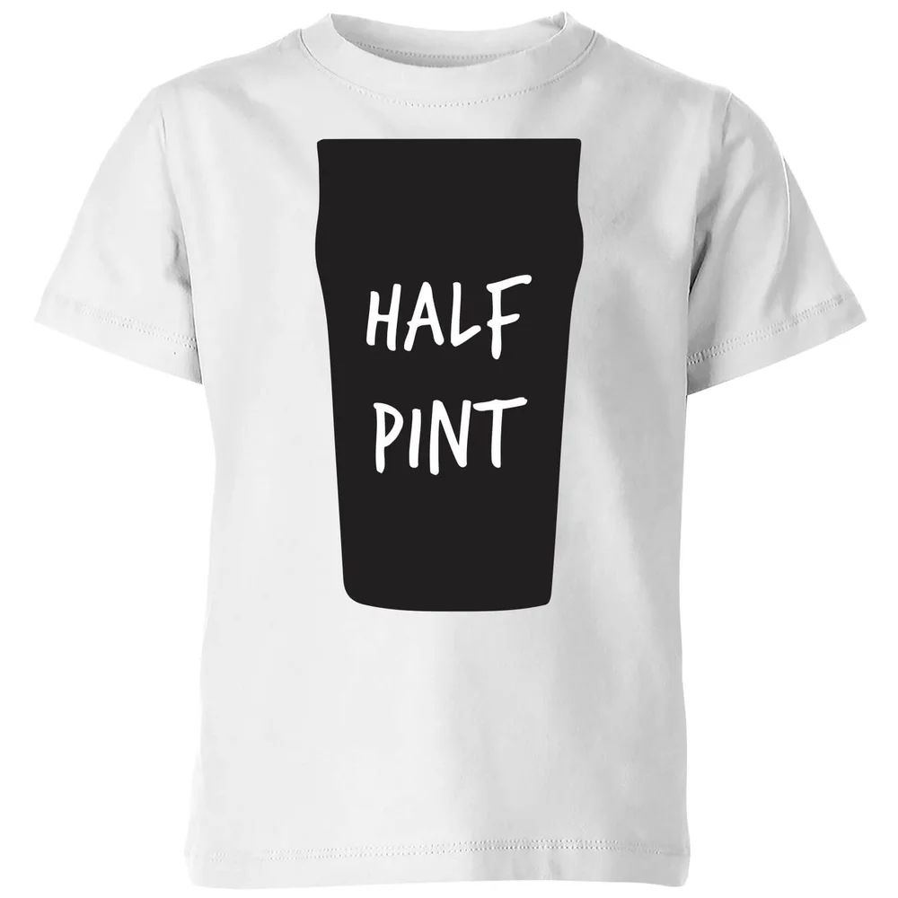 My Little Rascal Half Pint Kids' T-Shirt - White - 3-4 Years - White Image 1