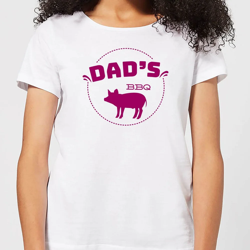 Dads BBQ Women's T-Shirt - White - S - White Image 1