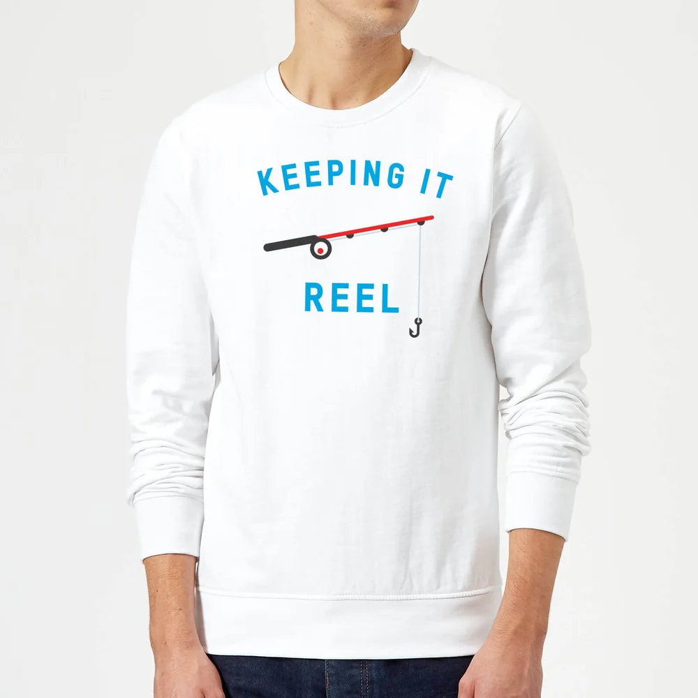 Keeping it Reel Sweatshirt - White - S - White Image 1