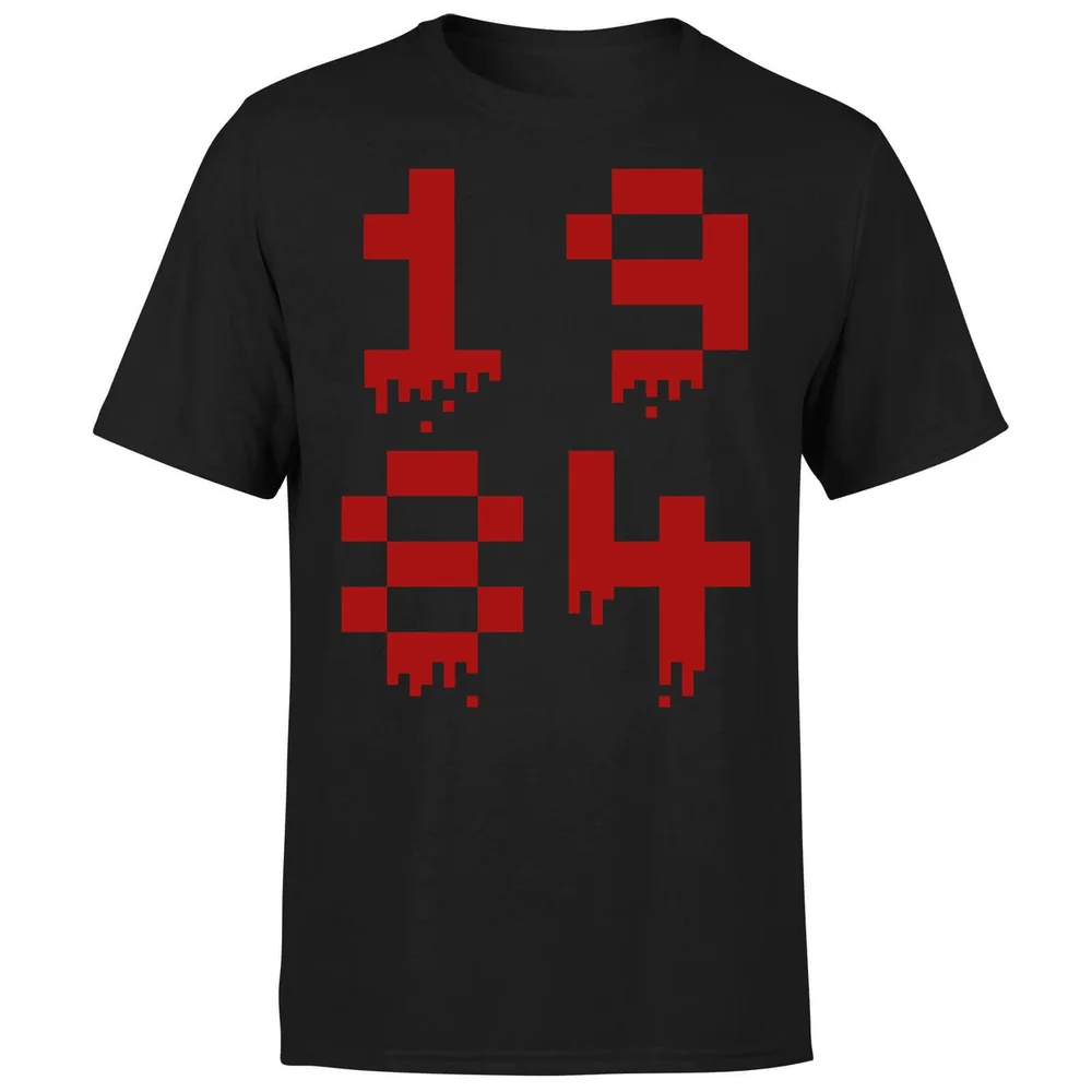 1984 Gaming T-Shirt - Black - S - Black Image 1