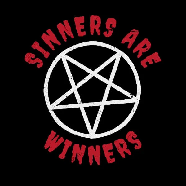 Sinners are Winners Women's T-Shirt - Black