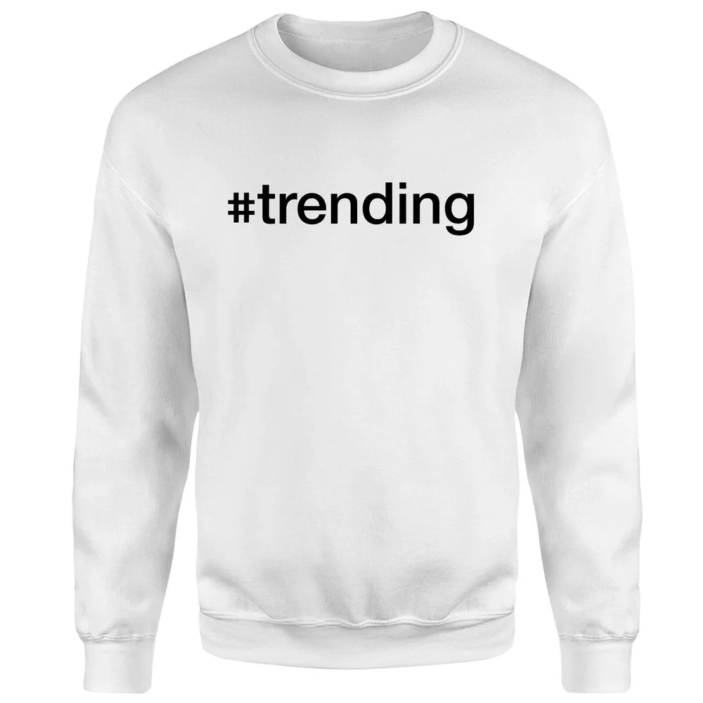 trending Sweatshirt - White - S - White Image 1