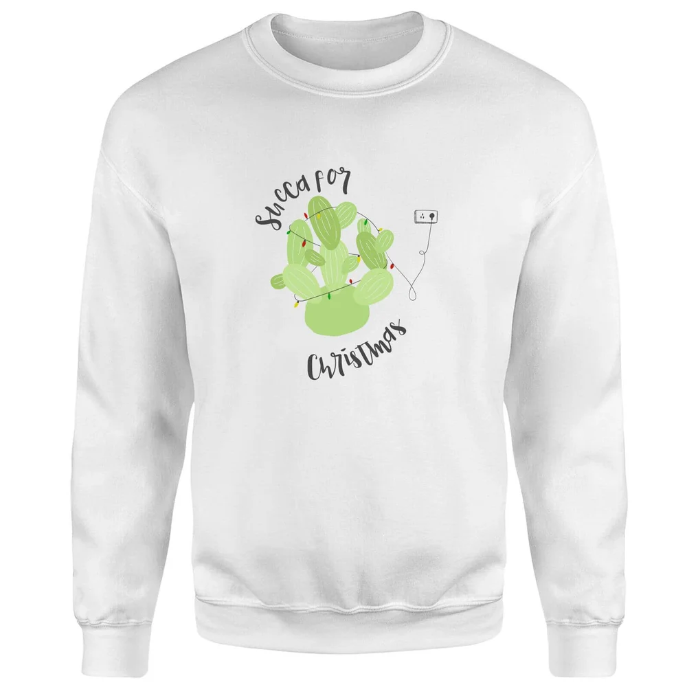 Succa For Christmas Sweater - White - S - White Image 1
