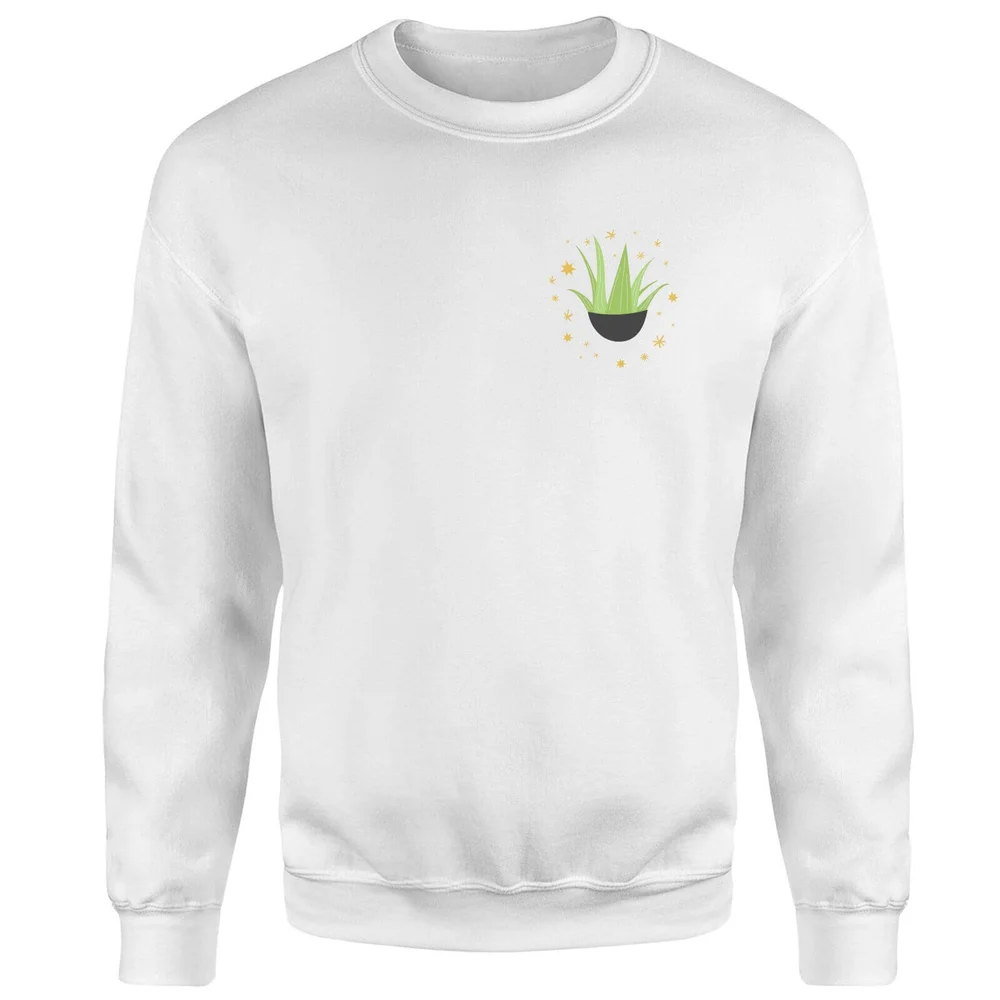 Aloe Vera Sweatshirt - White - S - White Image 1