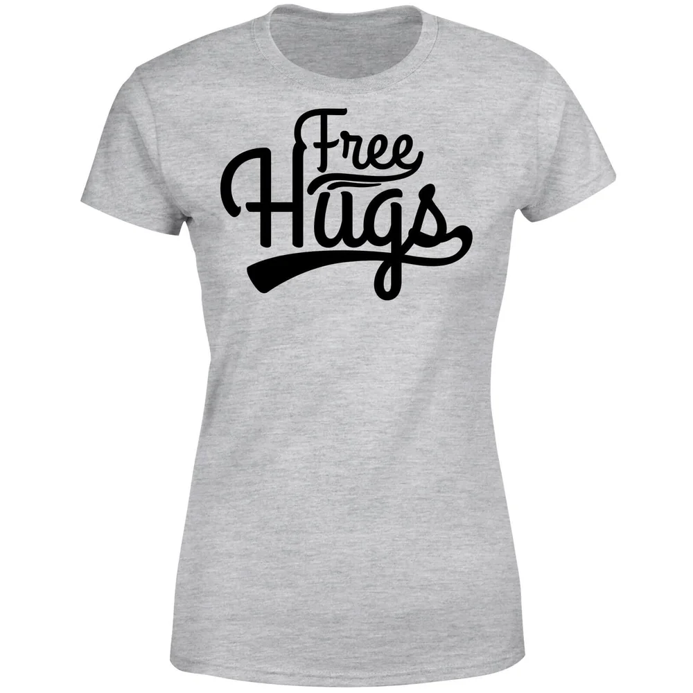 Free Hugs Women's T-Shirt - Grey - S - Grey Image 1