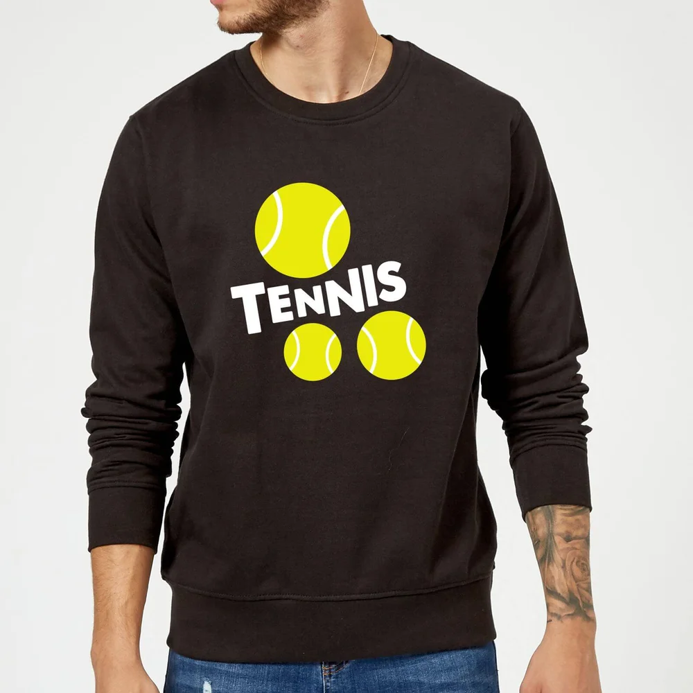 Tennis Balls Sweatshirt - Black - S - Black Image 1