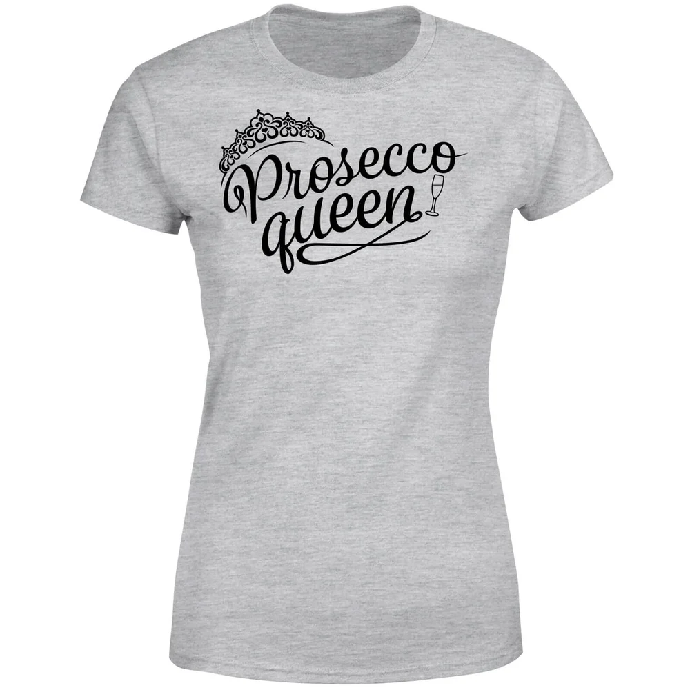 Prosecco Queen Women's T-Shirt - Grey - S - Grey Image 1