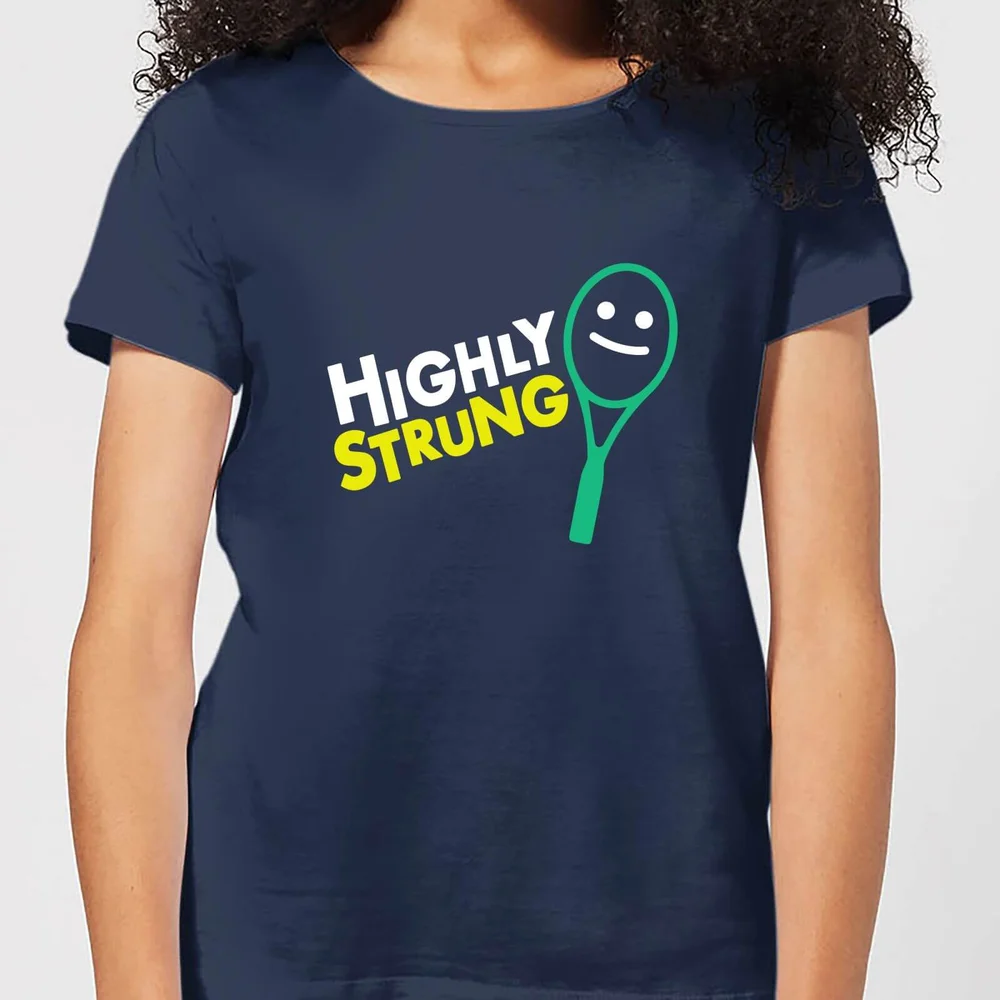 Highly Strung Women's T-Shirt - Navy - S - Navy Image 1