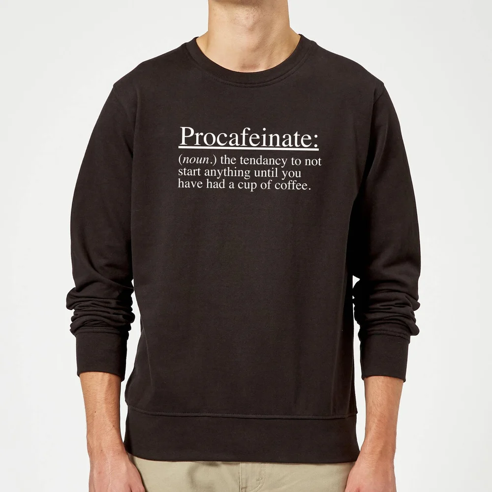 Procafeinate Sweatshirt - Black - S - Black Image 1