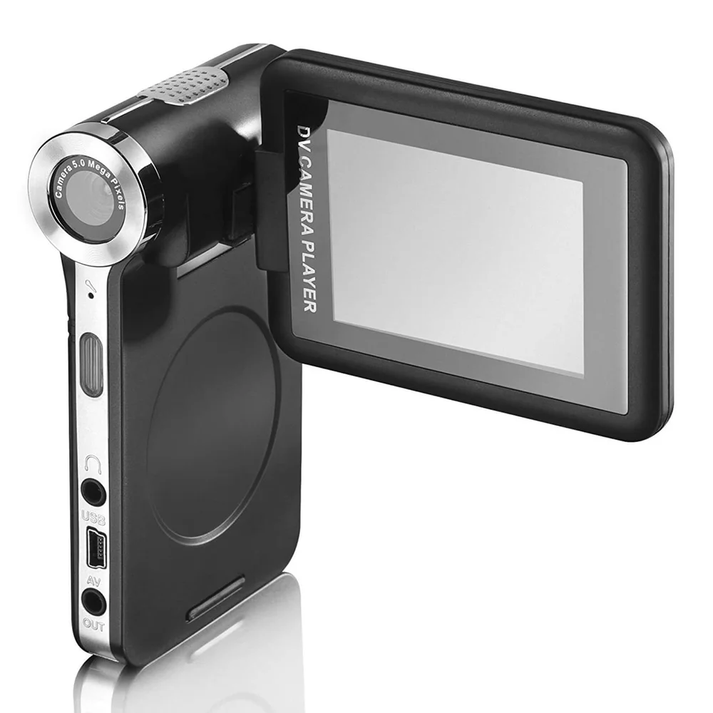 Teknique T67002N Flip Screen Camcorder with 2.4"" LCD Display - Black Image 1