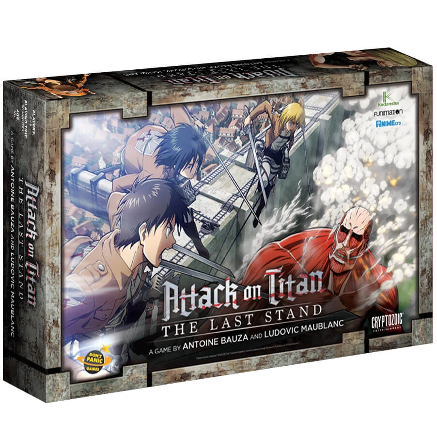 Attack On Titan: The Last Stand Board Game Image 1