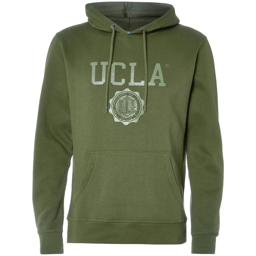 UCLA Men's Colin Logo Hoody - Chive - S - Green Image 1