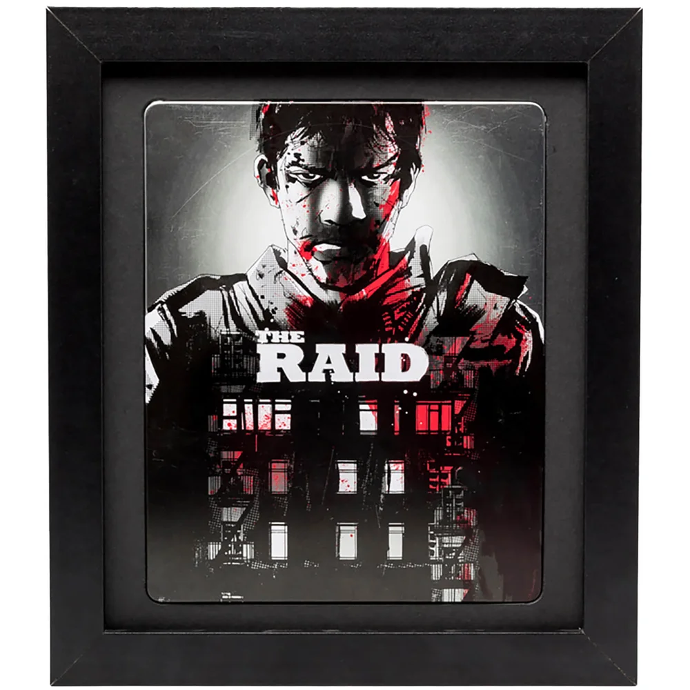 2D Black Collectors Frame with Black Mount Image 1