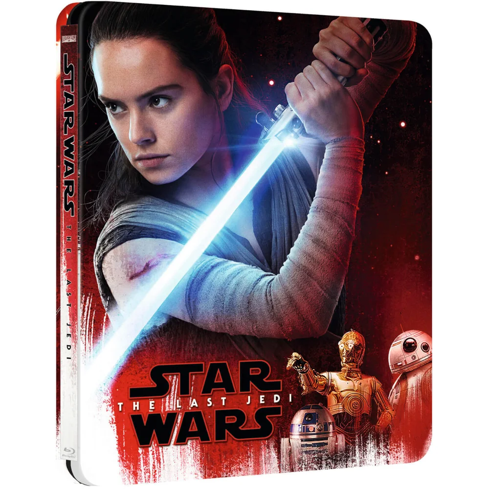 Star Wars: The Last Jedi 3D (Includes 2D Version) - Zavvi UK Exclusive Limited Edition Steelbook Image 1