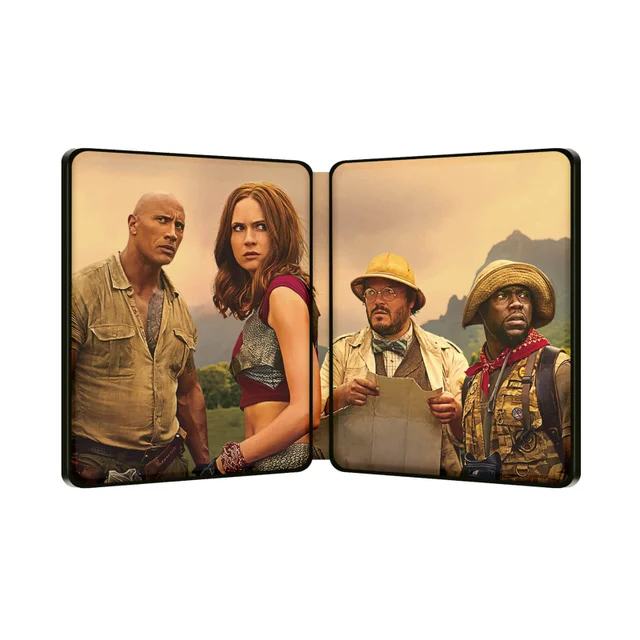 Jumanji: Welcome To The Jungle - 4K Ultra HD (Includes 2D Version) - Zavvi UK Exclusive Limited Edition Steelbook