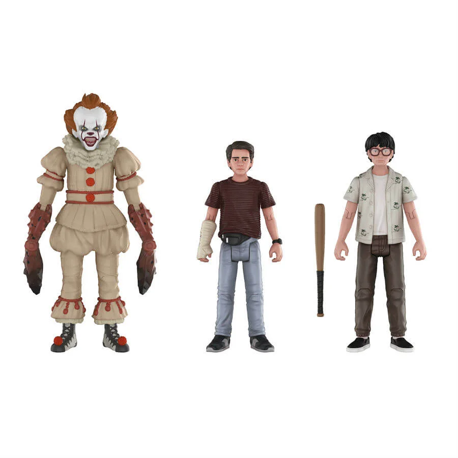 IT Pennywise, Richie and Eddie Action Figures 3-Pack Image 1