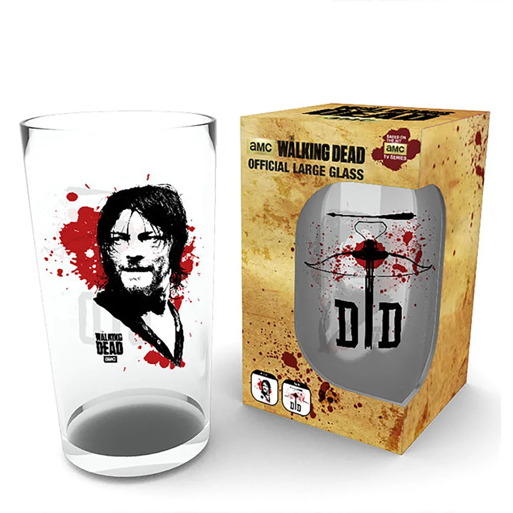 The Walking Dead Daryl Large Glasses 16oz Image 1