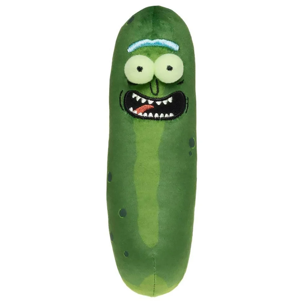 Rick and Morty Pickle Rick 7"" Galactic Plushie Image 1