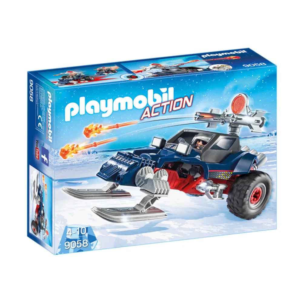 Playmobil Ice Pirate with Snowmobile (9058) Image 1