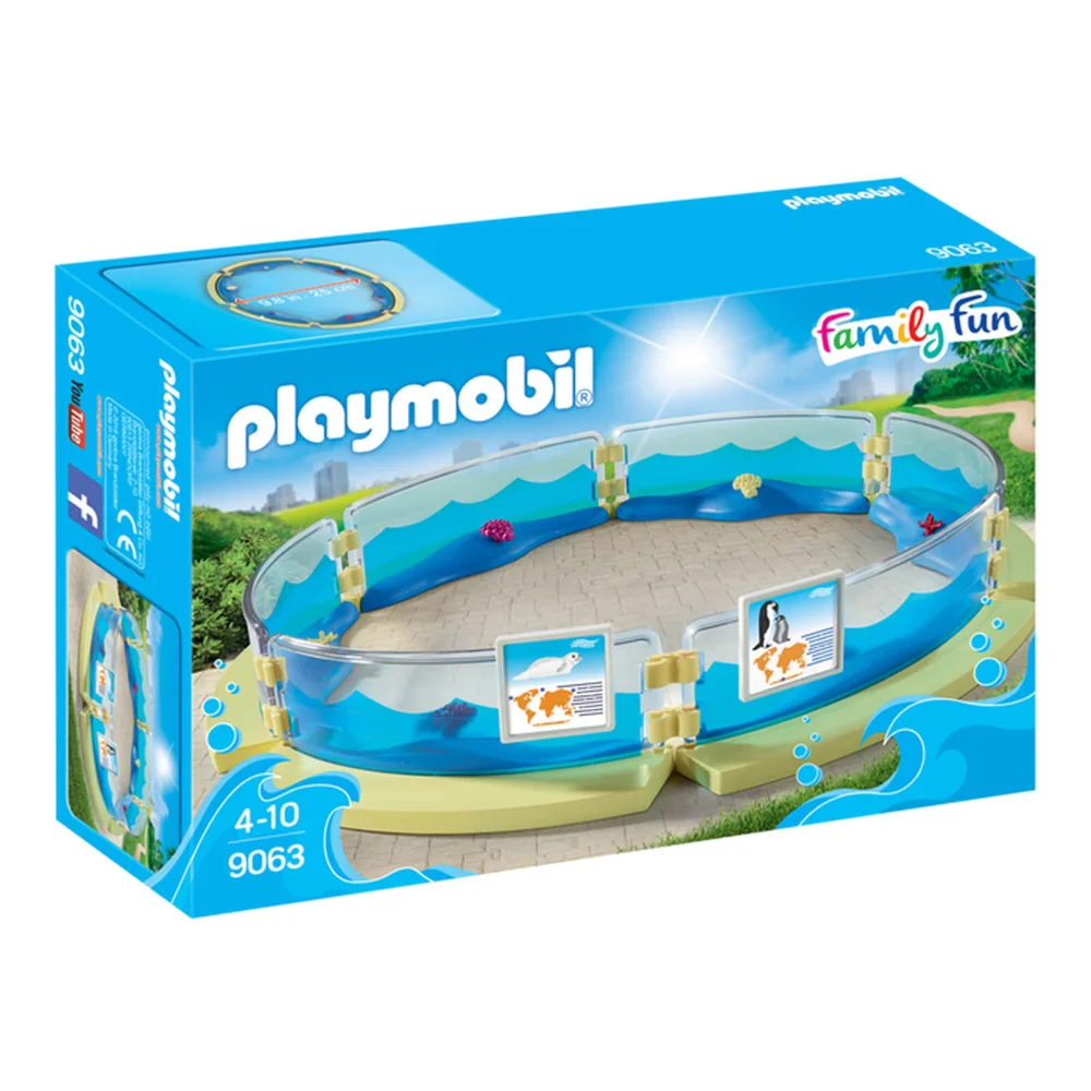 Playmobil Family Fun Aquarium Enclosure (9063) Image 1