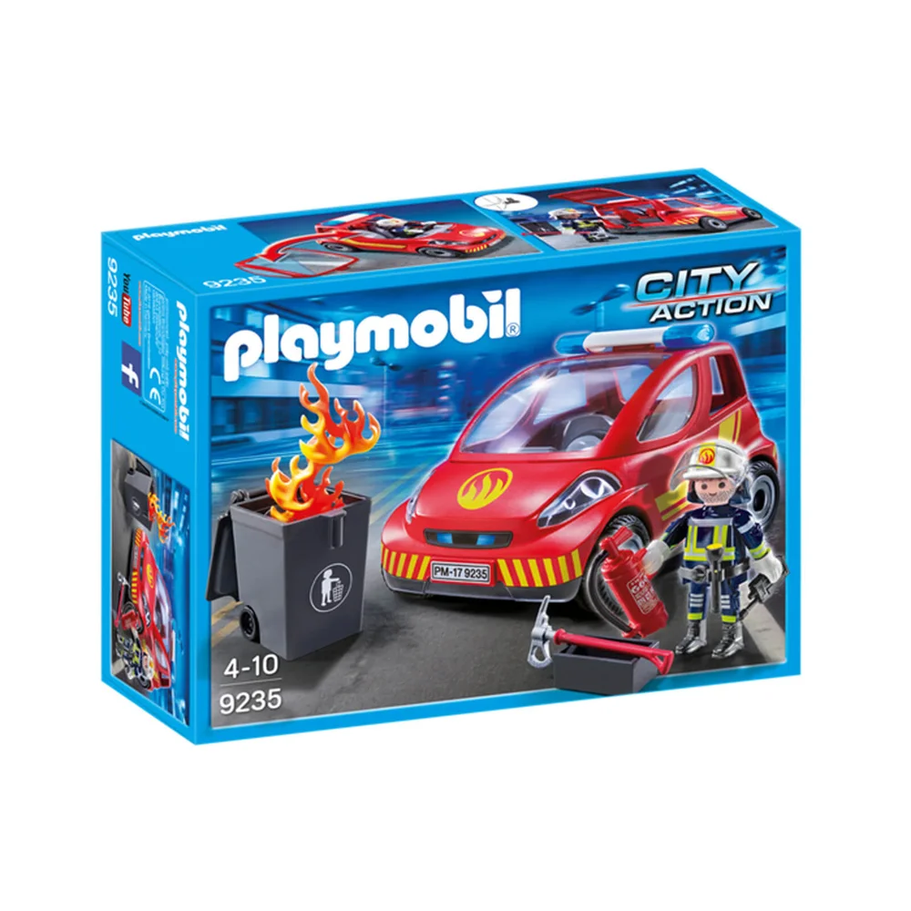 Playmobil City Action Firefighter with Car (9235) Image 1