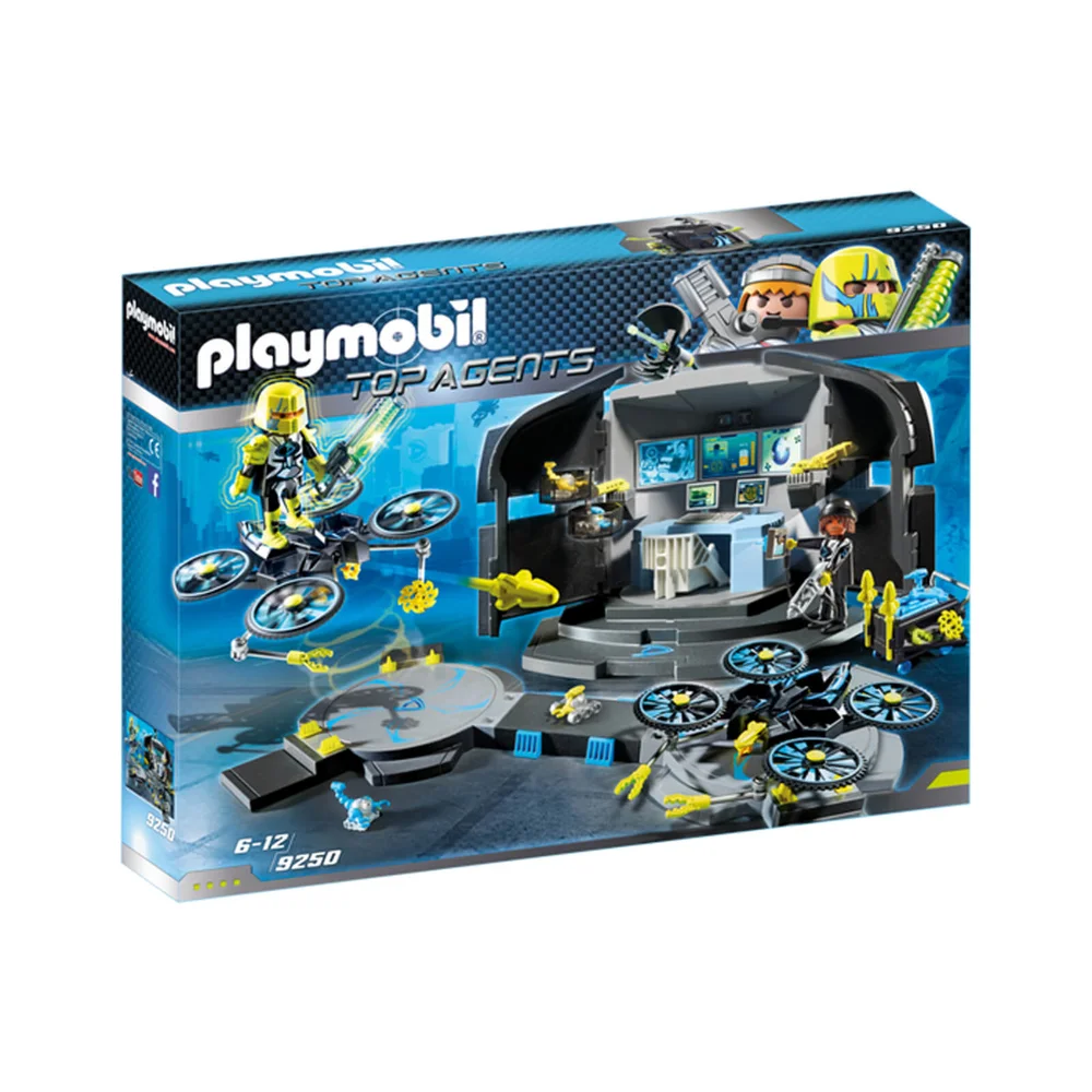 Playmobil Top Agents Dr. Drone's Command Base (9250) Image 1