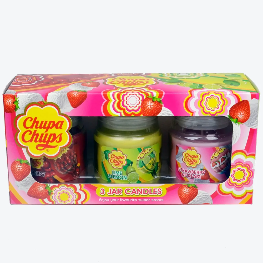 Chupa Chups Three Candle Gift Pack Image 1