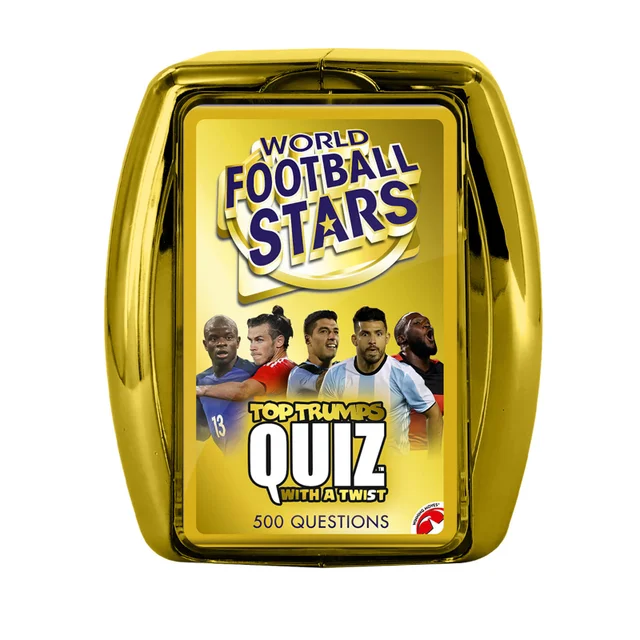 Top Trumps Quiz Game - World Football Stars Edition