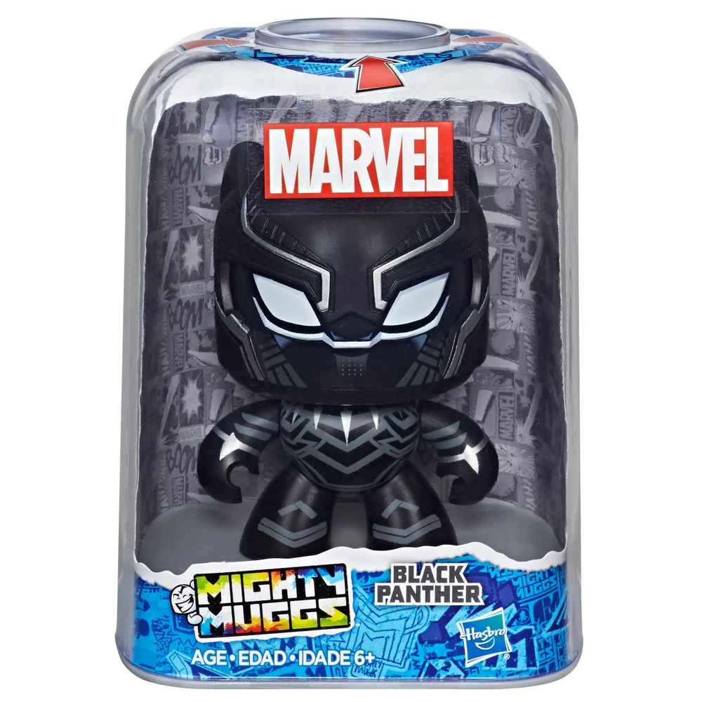 Hasbro Marvel Mighty Muggs Black Panther Image 1