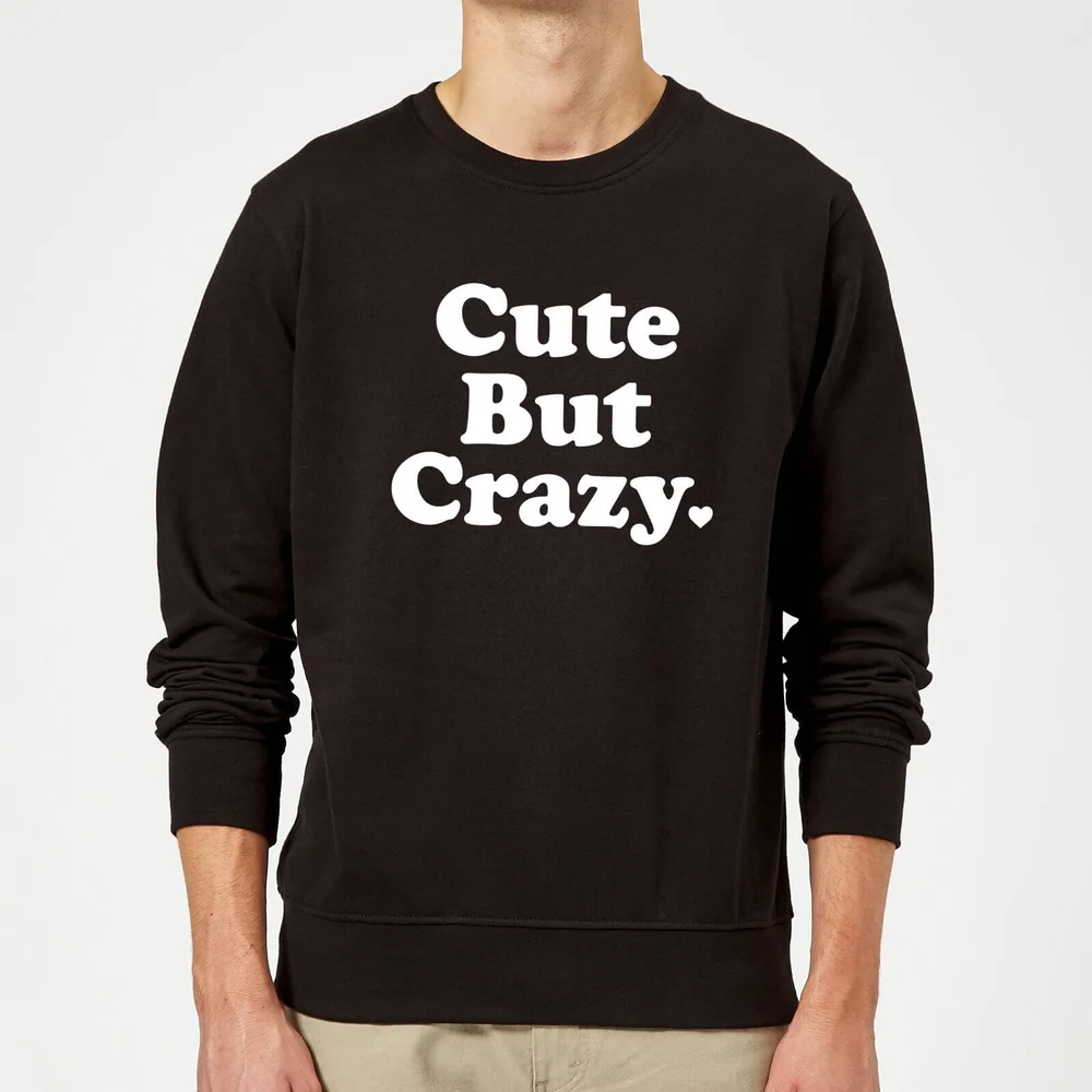 Cute But Crazy Sweatshirt - Black - S - Black Image 1