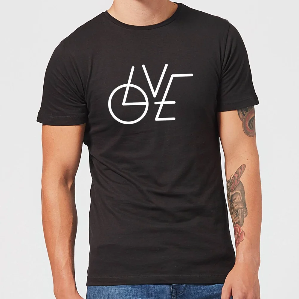 LOVE Modern T-Shirt - Black - S - Black Image 1