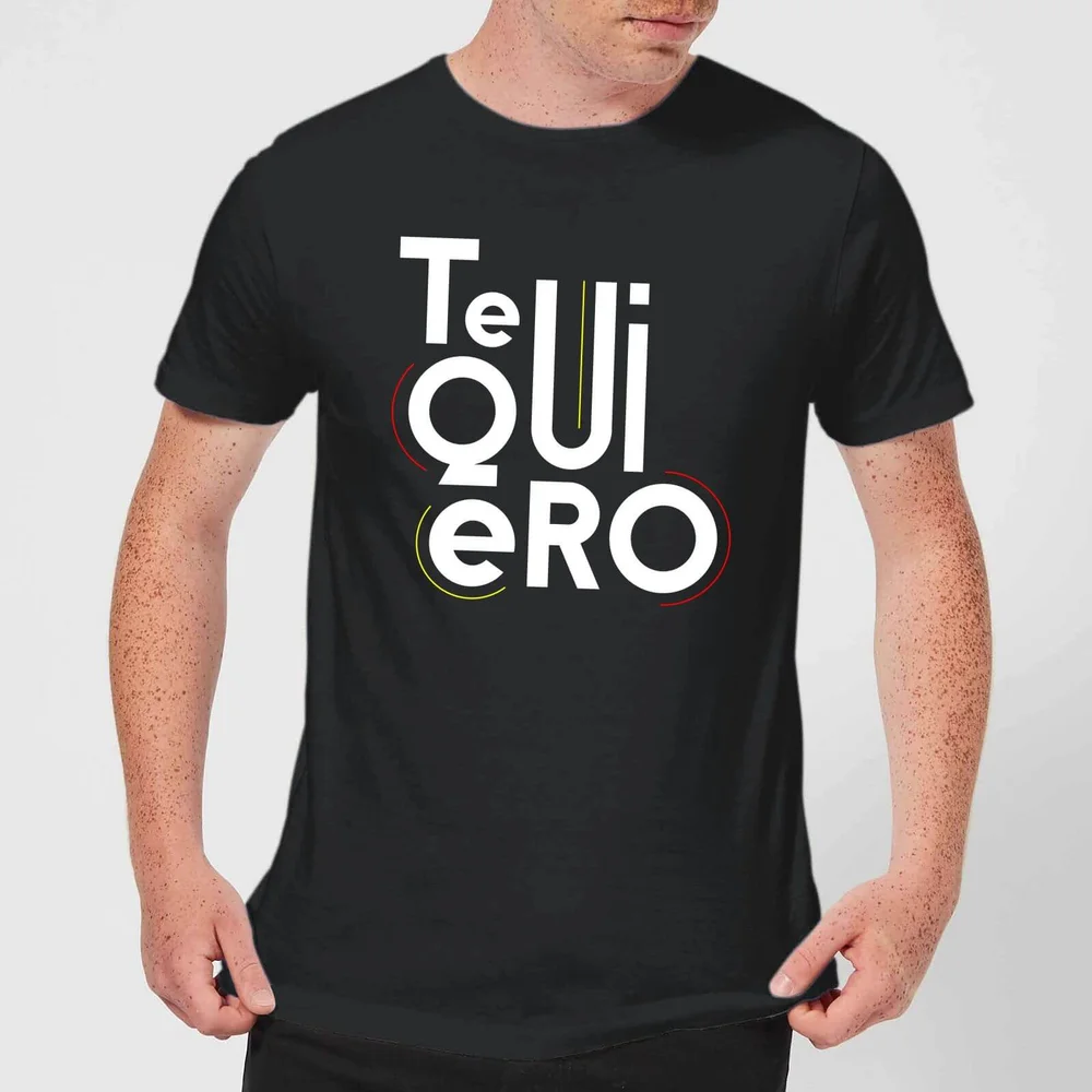Te Quiero T-Shirt - Black - S - Black Image 1