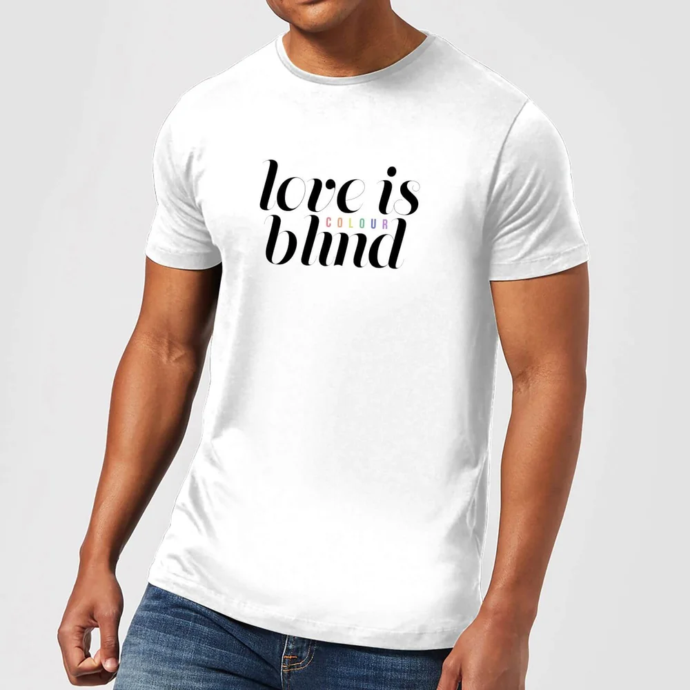 Love Is (Colour) Blind T-Shirt - White - S - White Image 1