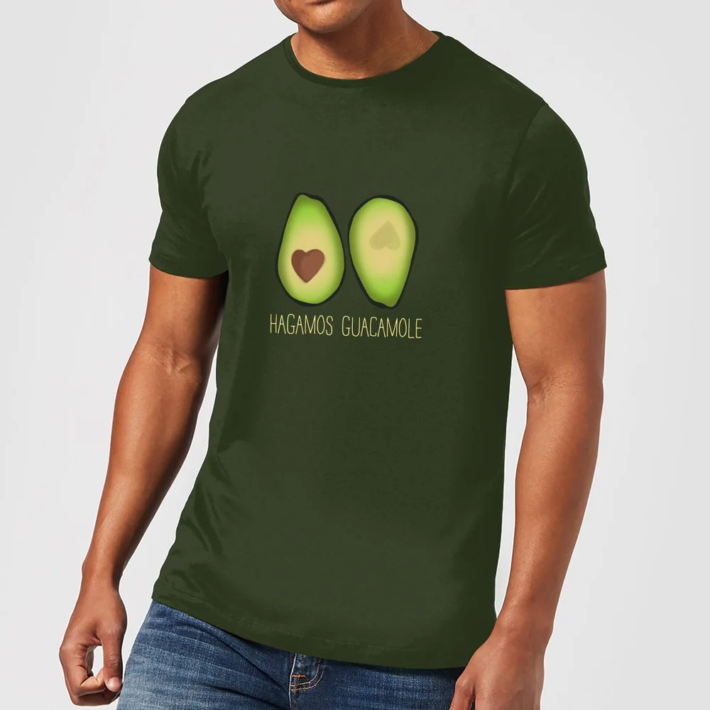 Hagamos Guacamole T-Shirt - Forest Green - S - Forest Green Image 1