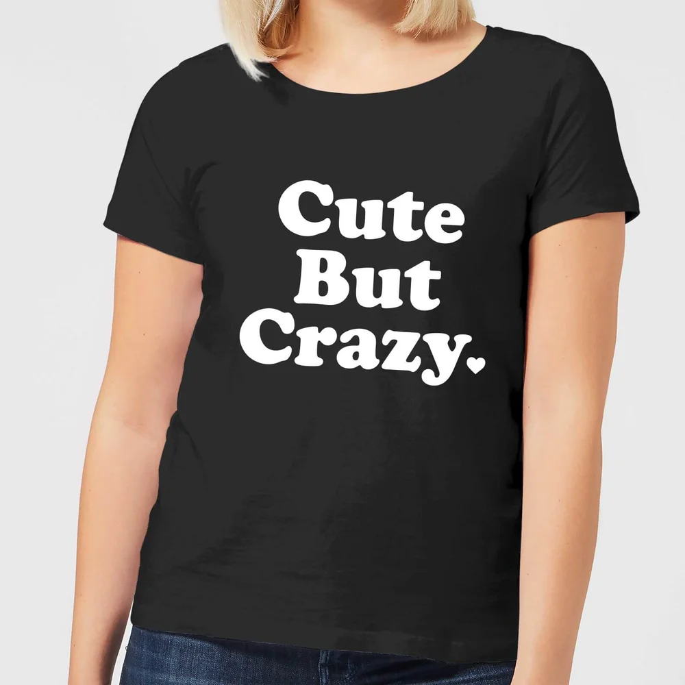 Cute But Crazy Women's T-Shirt - Black - 3XL Image 1