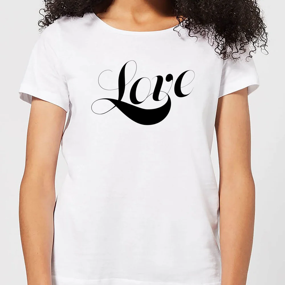 Love Women's T-Shirt - White - S - White Image 1