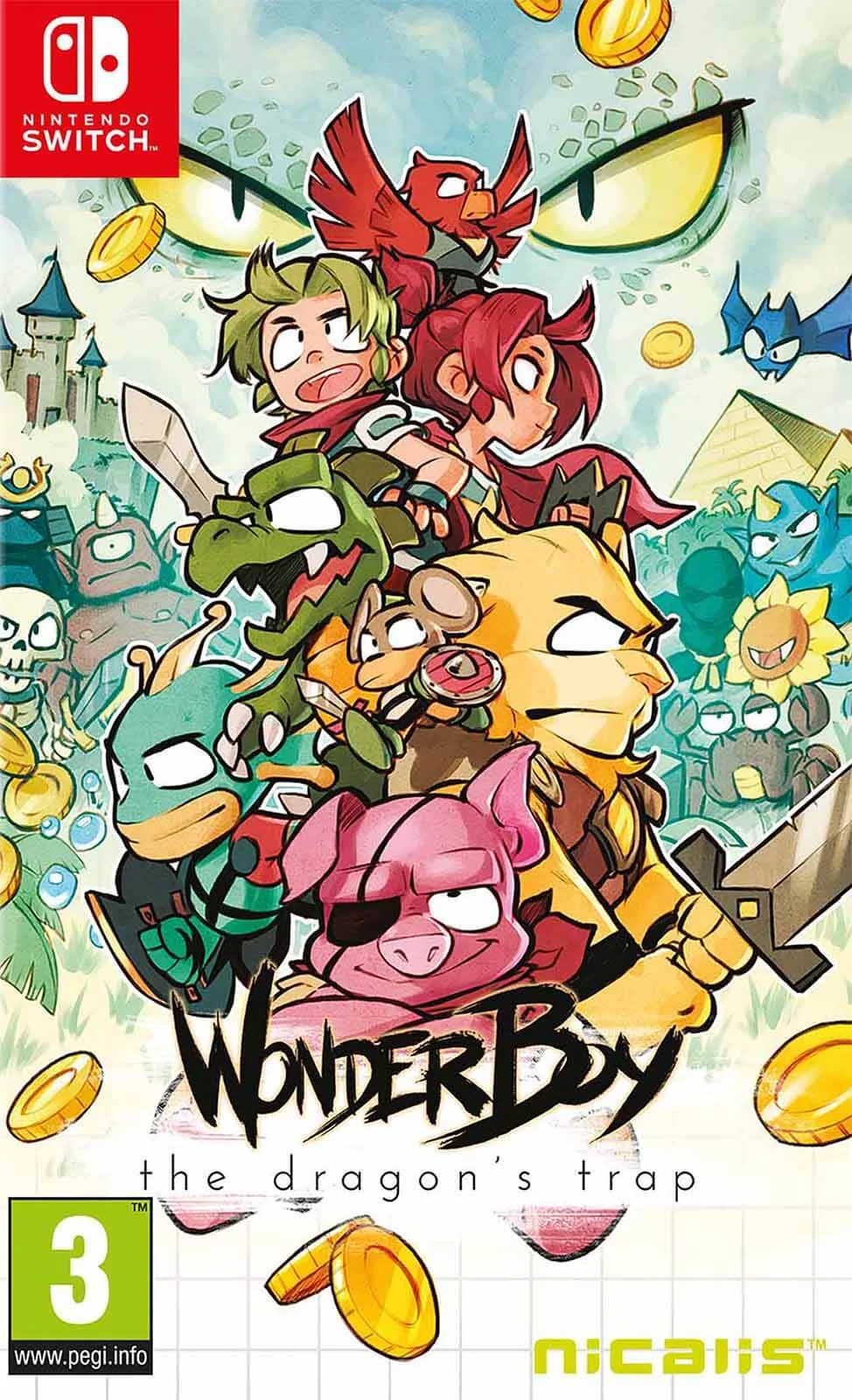 Wonder Boy: The Dragon's Trap Image 1