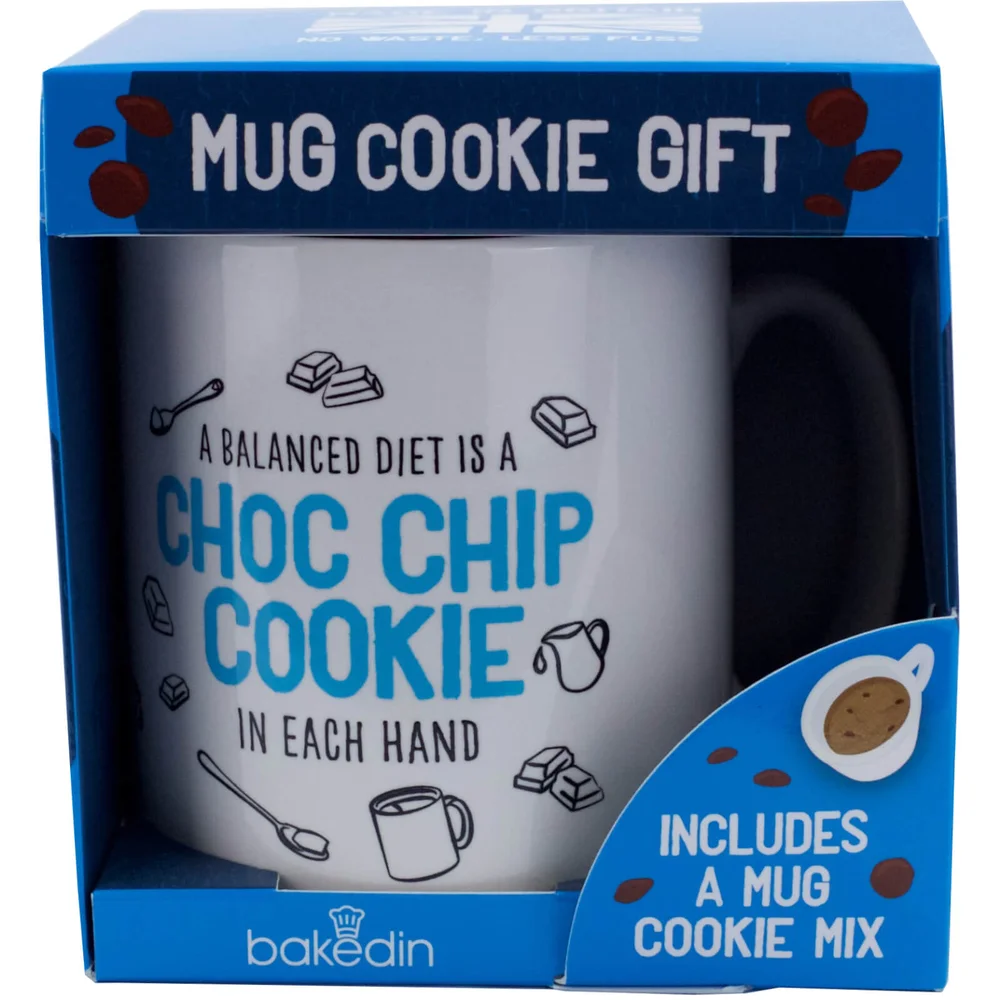 bakedin Chocolate Chip Cookie Mug Gift Set Image 1