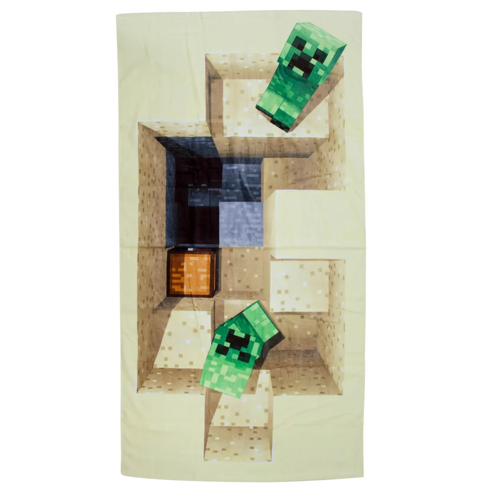 Minecraft Defeat Towel Image 1