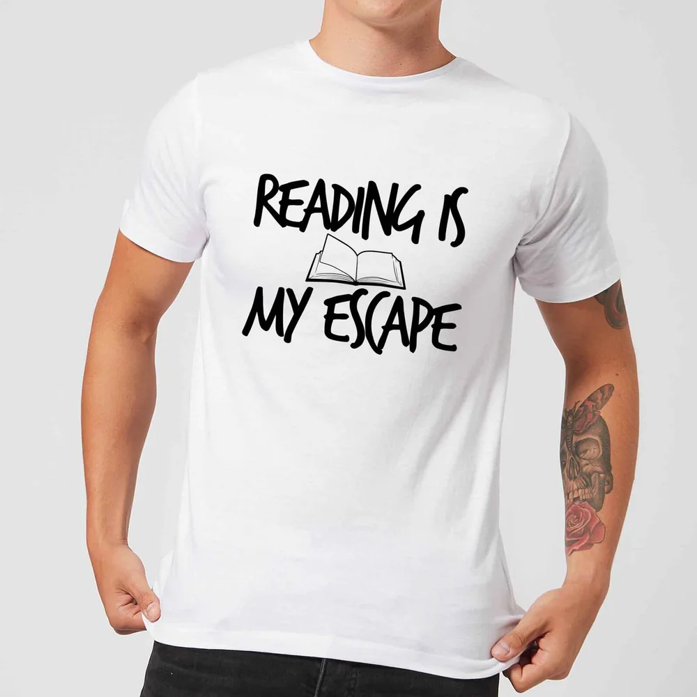 Reading Is My Escape T-Shirt - White - S - White Image 1