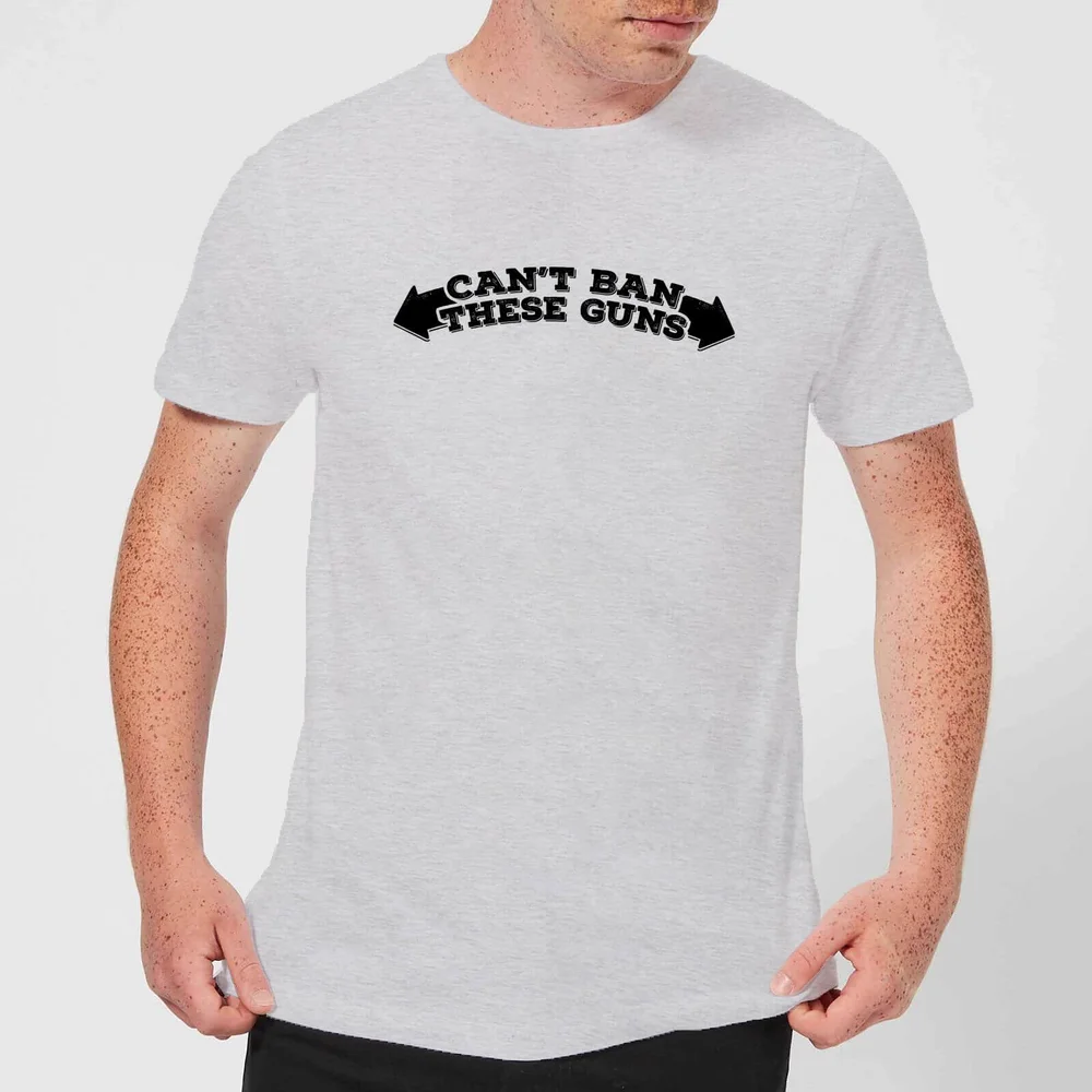 Can't Ban These Guns T-Shirt - Grey - S - Grey Image 1