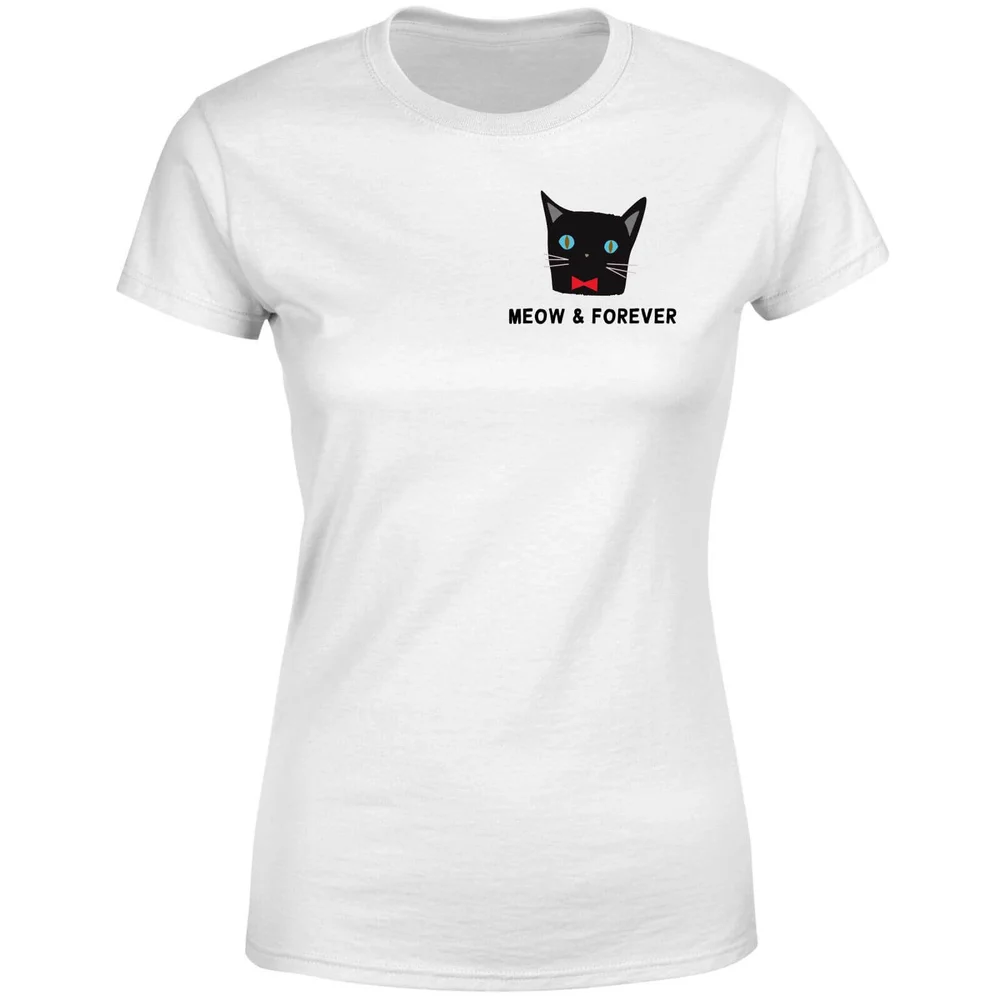 Meow & Forever Women's T-Shirt - White - S - White Image 1