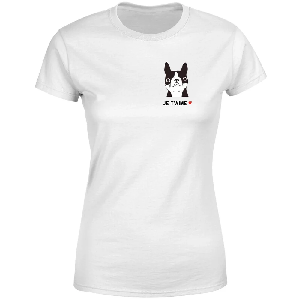 Je'Taime Women's T-Shirt - White - S - White Image 1