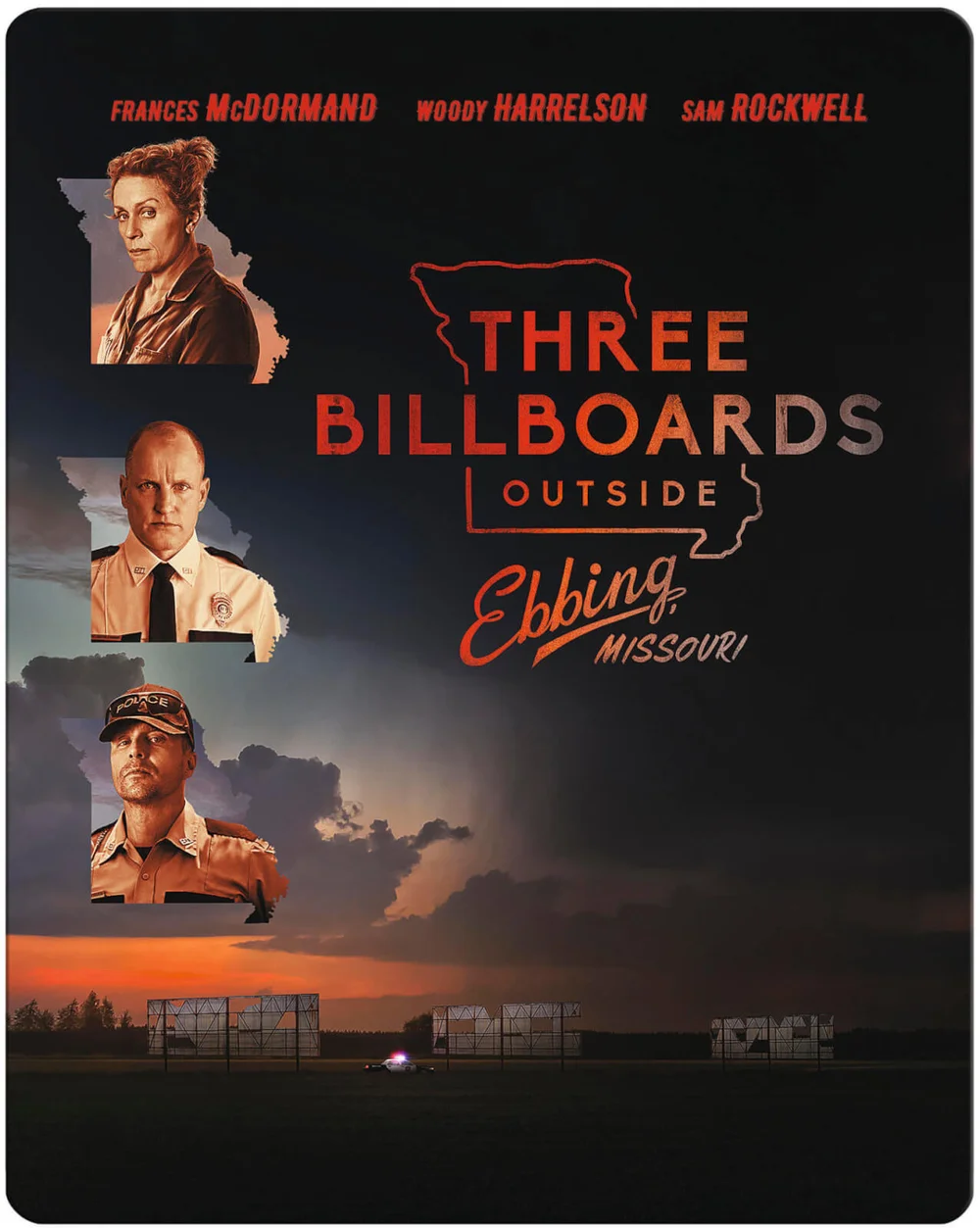 Three Billboards Outside Ebbing, Missouri - Zavvi UK Exclusive Limited Edition Steelbook Image 1