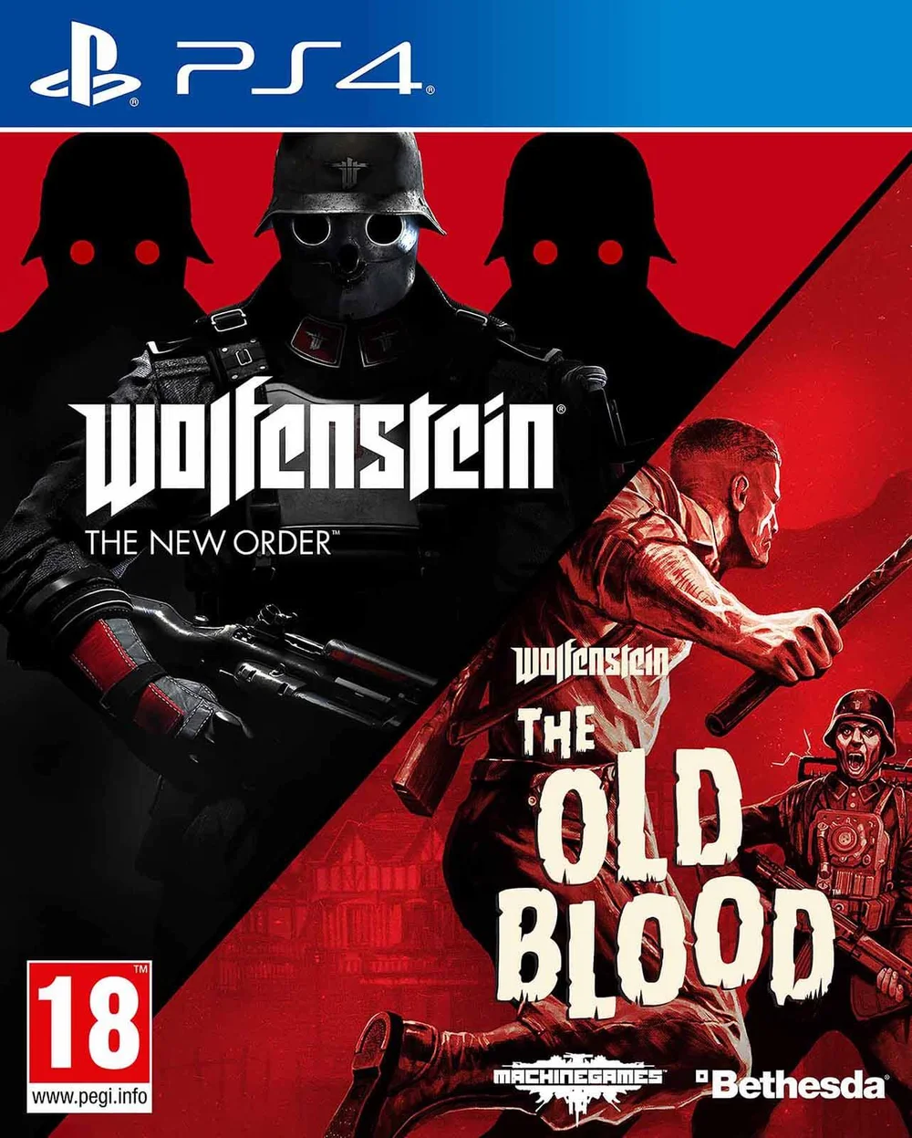 Wolfenstein Double Pack Includes: The New Order & The Old Blood Image 1