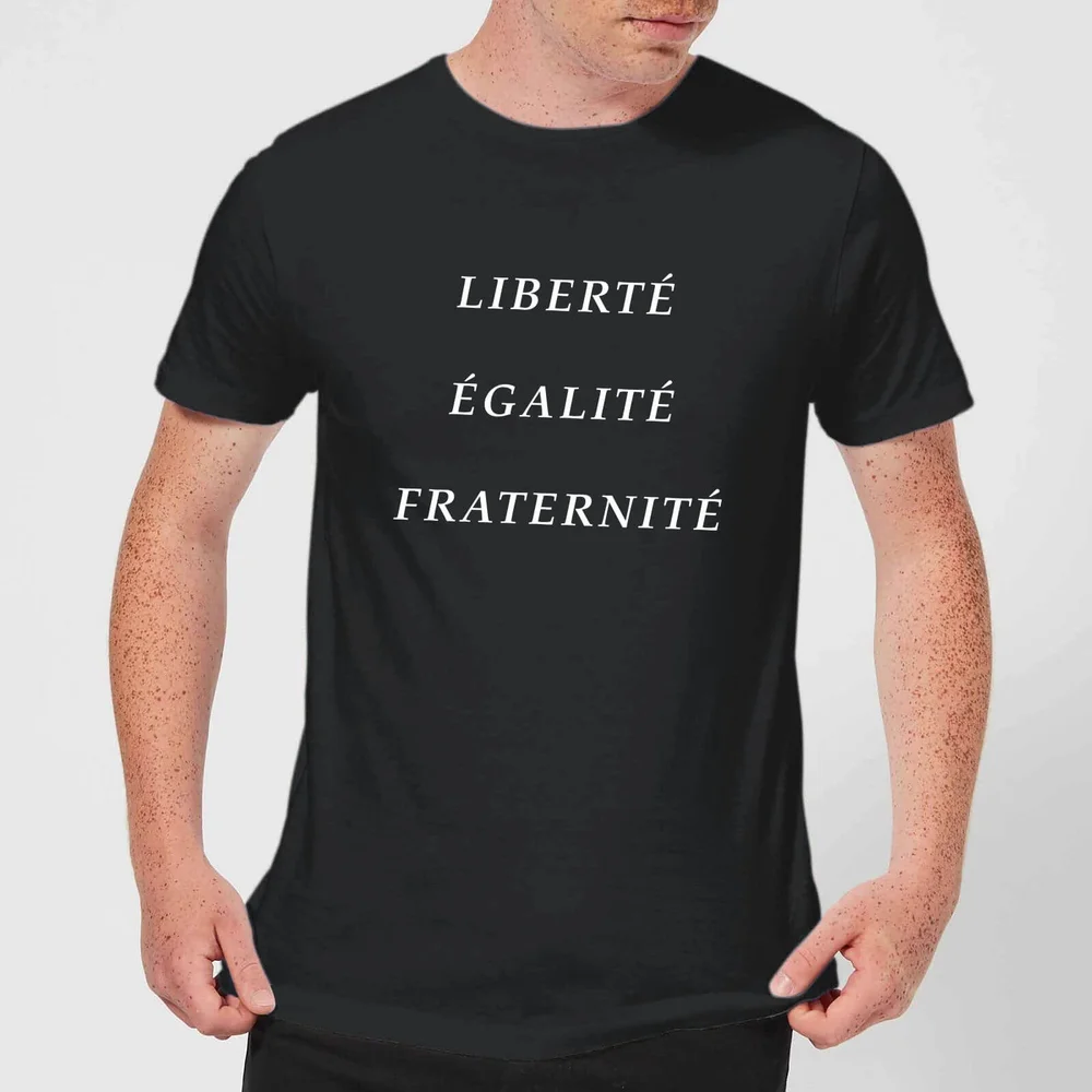 Liberte Egalite Fraternite T-Shirt - Black - 5XL Image 1