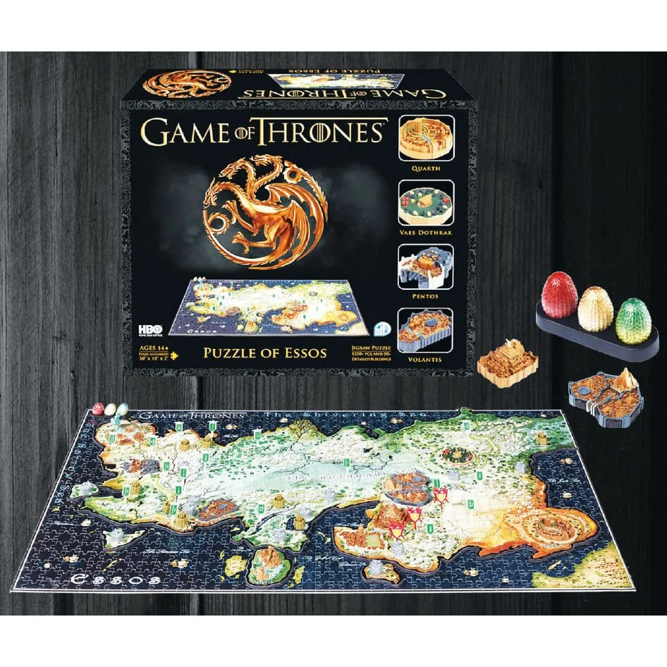 Game of Thrones 3D Puzzle Essos (1350 Pieces) Image 1